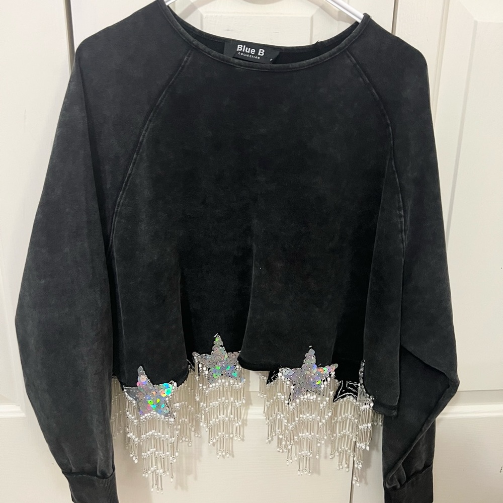 Blue B collection size small top